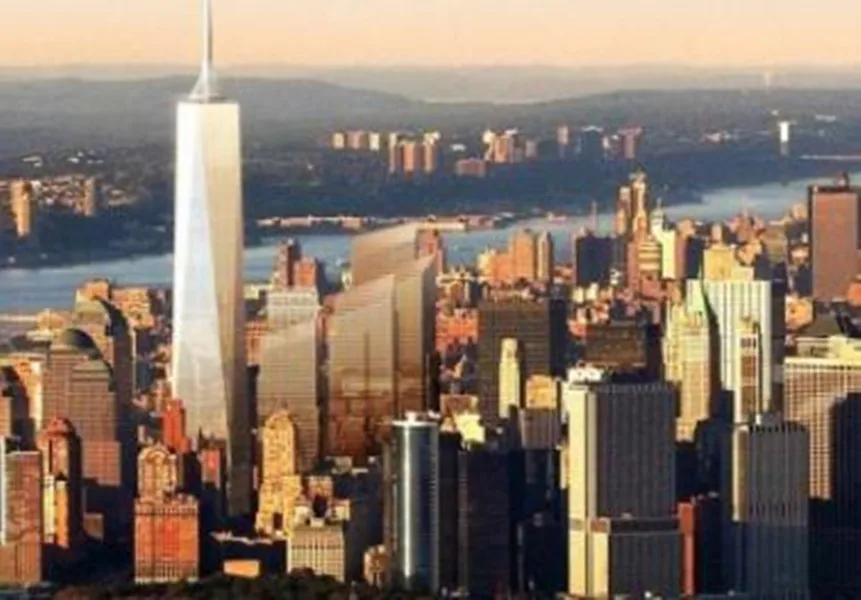 One World торговый центр Freedom башня 1 WTC Нью Йорк Сувенир 3D модель головоломки|Пазлы| |