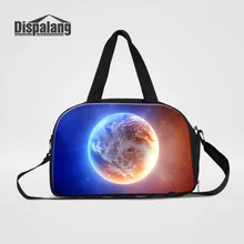 Dispalang, Вселенная, космос, мужская дорожная сумка с обувью для хранения, большая емкость, дорожная сумка для путешествий, женская сумка на плечо, сумка для багажа, ручная сумка