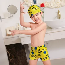 Детский купальный костюм для мальчиков, купальные плавки с разрезом, купальный костюм, детские пляжные штаны для малышей, летний купальный костюм