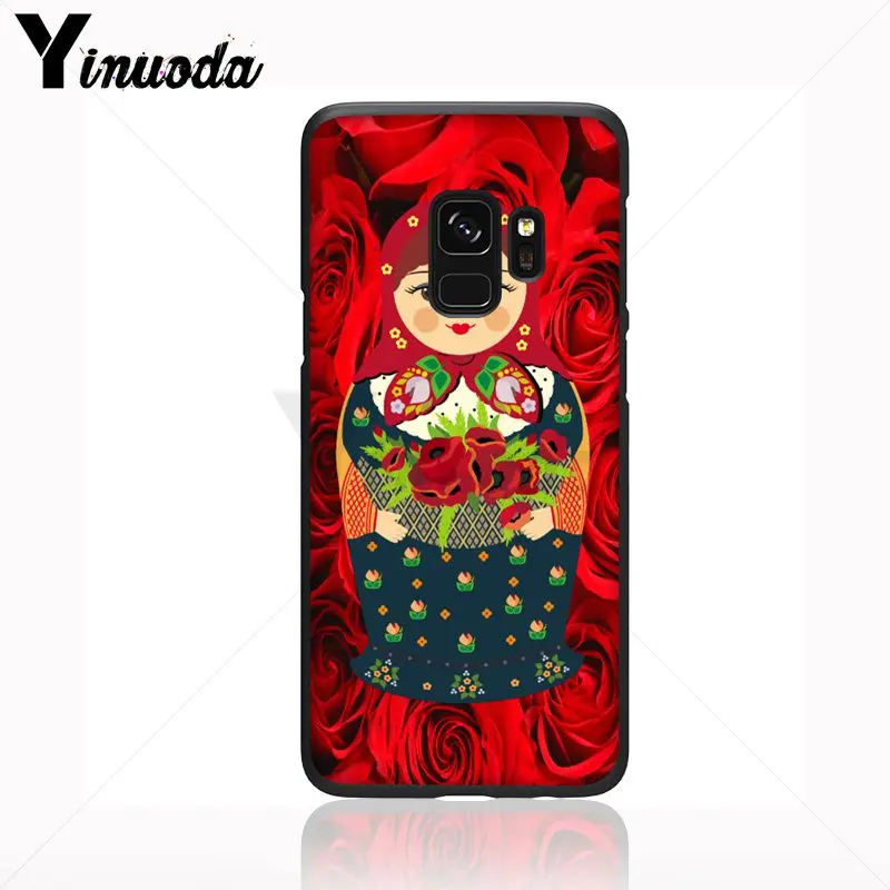 Cute Russian Dolls Pattern Matryoshka