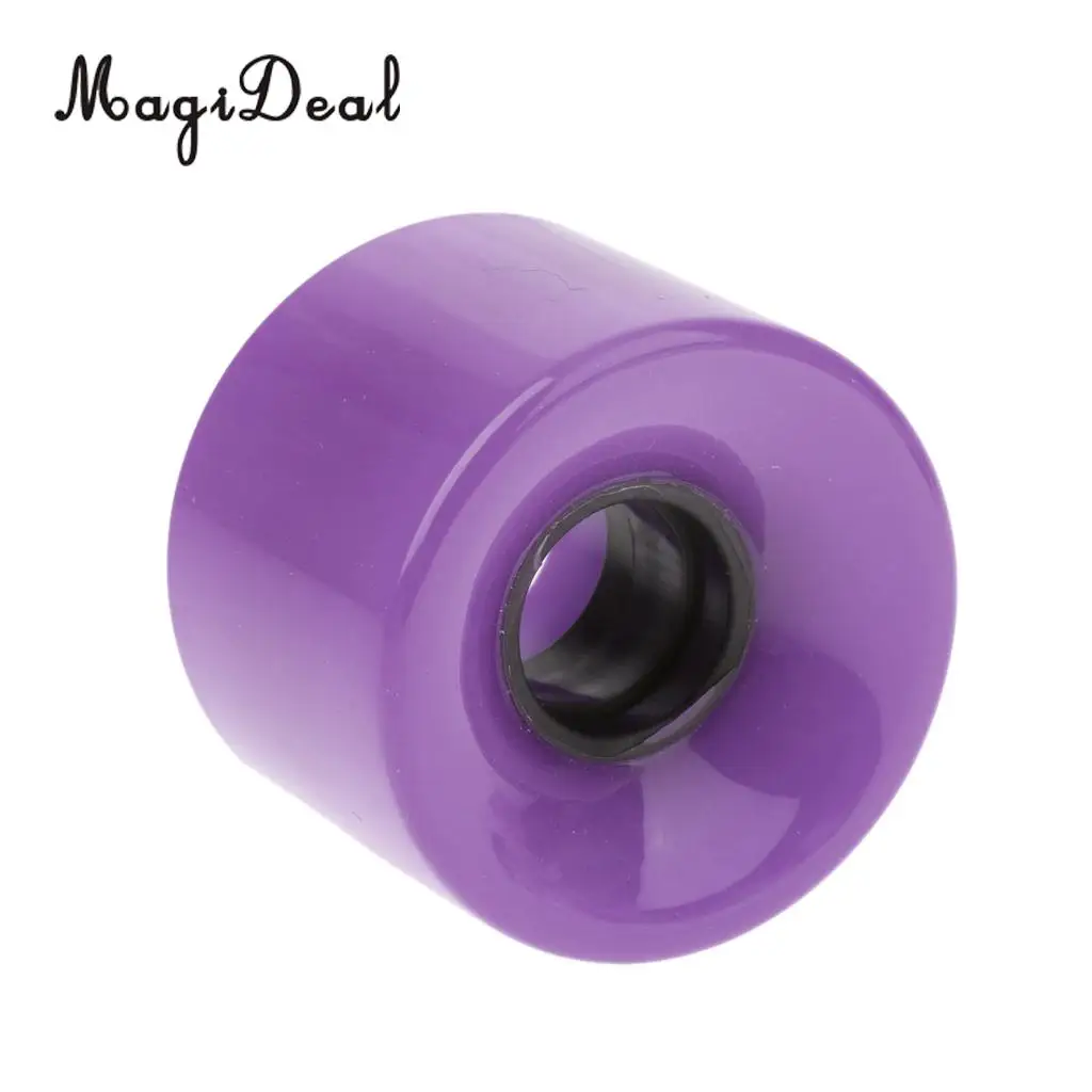 MagiDeal Solid Cruiser Longboard Bodyboard PU Wheels Colorful for Mini Cruiser Children Kids Skate Board Accessory