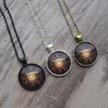 Bijoux bouddhistes Sri Yantra, colliers à pendentif, 3 couleurs à la mode, à géométrie sacrée, vente en gros ► Photo 2/6