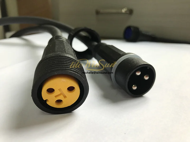 ac power cable 2meters for stage lighting