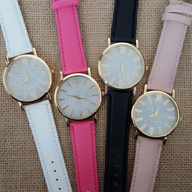 glitter watch women's