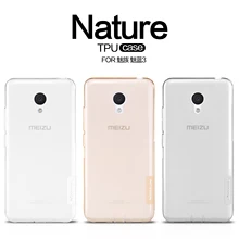 for Meizu M3/M3S NILLKIN Nature Ultra Thin Transparent Soft TPU Case For Meizu M3 mini/M3S mini Silicone Cases Clear Back Cover