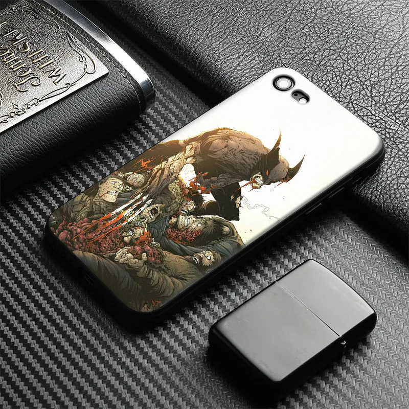 

Evil Wolverine Comics Painting Tpu Soft Silicone Phone Case Cover Shell For Apple IPhone 5 5s SE 6 6s 7 8 Plus X 10