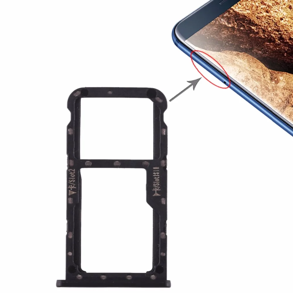 IPartsBuy лоток для sim-карт + sim-карт/Micro SD карта Huawei maimang 6 | Мобильные телефоны и