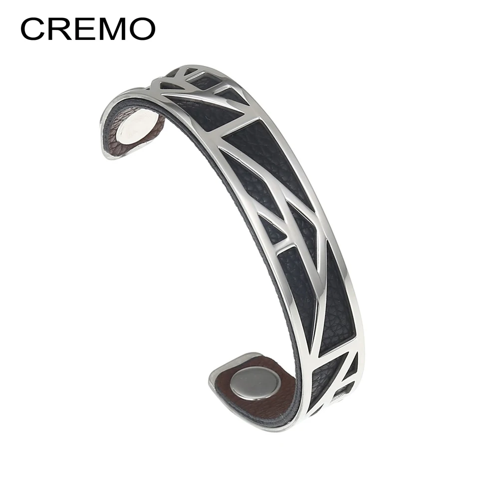 

Cremo Pyramid Bracelet Argent Cuff Bangle Bracelets Opening Arm Bangles Femme Manchette Minimalist Womens Charm Jewellery 2018