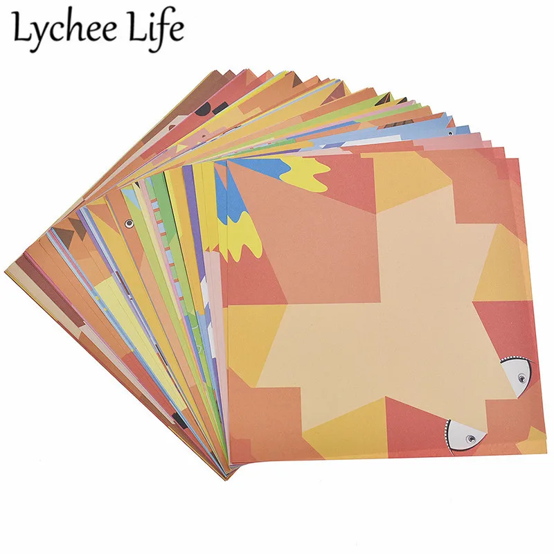 Lychee Life Мультяшные животные бумага для дома оригами хит цвет сделай сам