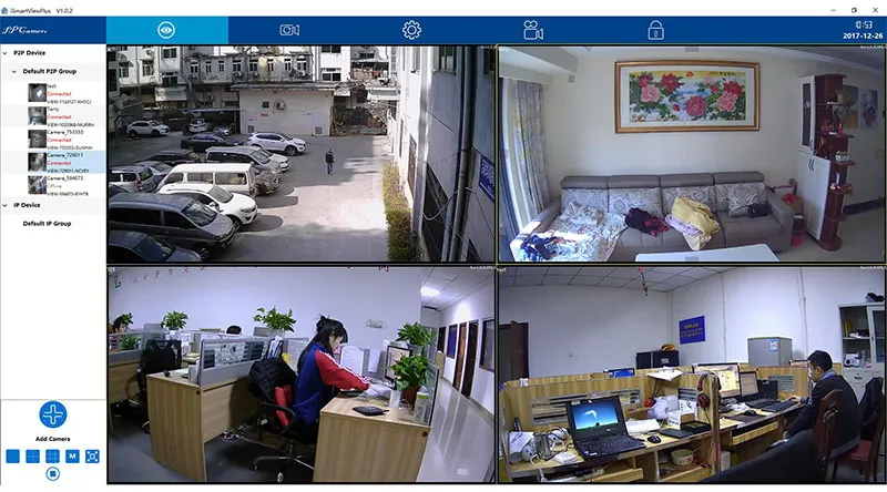 WIFI HD IP Camera PTZ 1080P