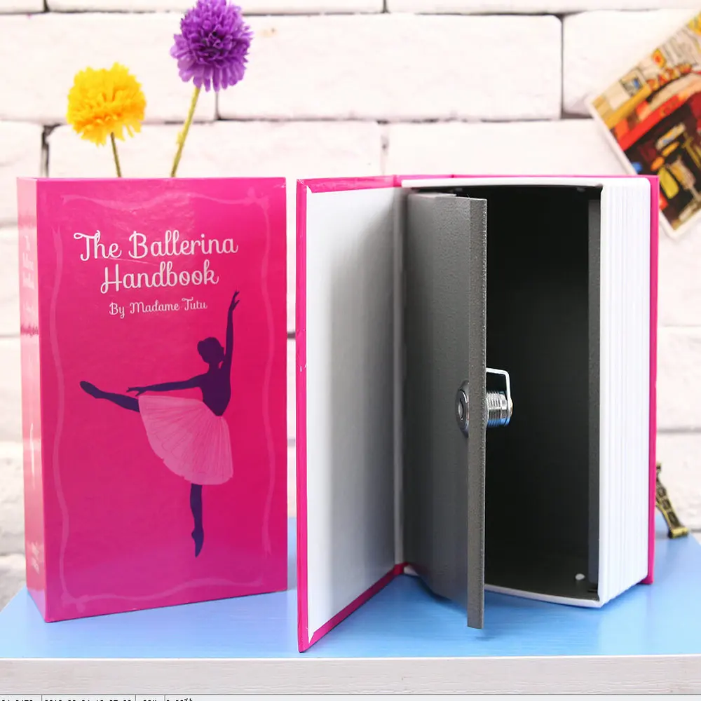 Book safe box Secret Hidden Security Safe Lock Cash Money Jewellery