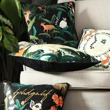 Американская Подушка Наволочка роскошный бросок декоративные подушки с буквами Cojines Decorativos Para диван Coussin подушки