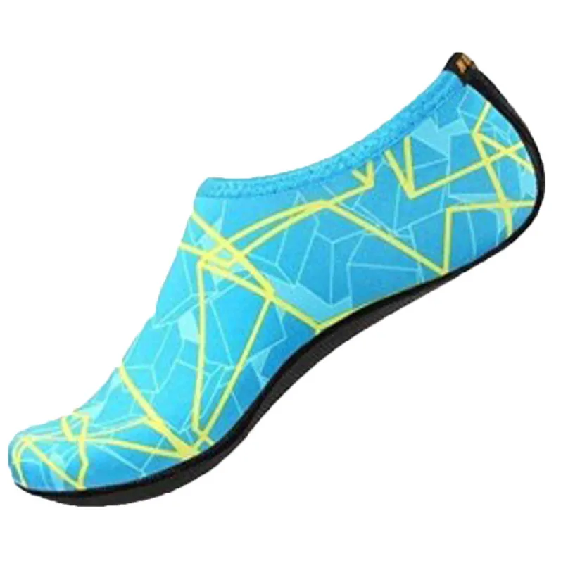 Men Women Swimming Fins Printing Diving Socks Swimming Socks Beach socks shoes snorkeling shoes Swimming Shoes Yoga Shoes #3J#F (4)