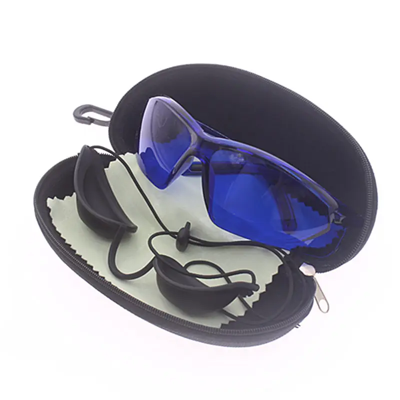 

Laser beauty instrument glasses + Goggles for Black charcoal doll / IPL / OPT / E Light Operators and patients