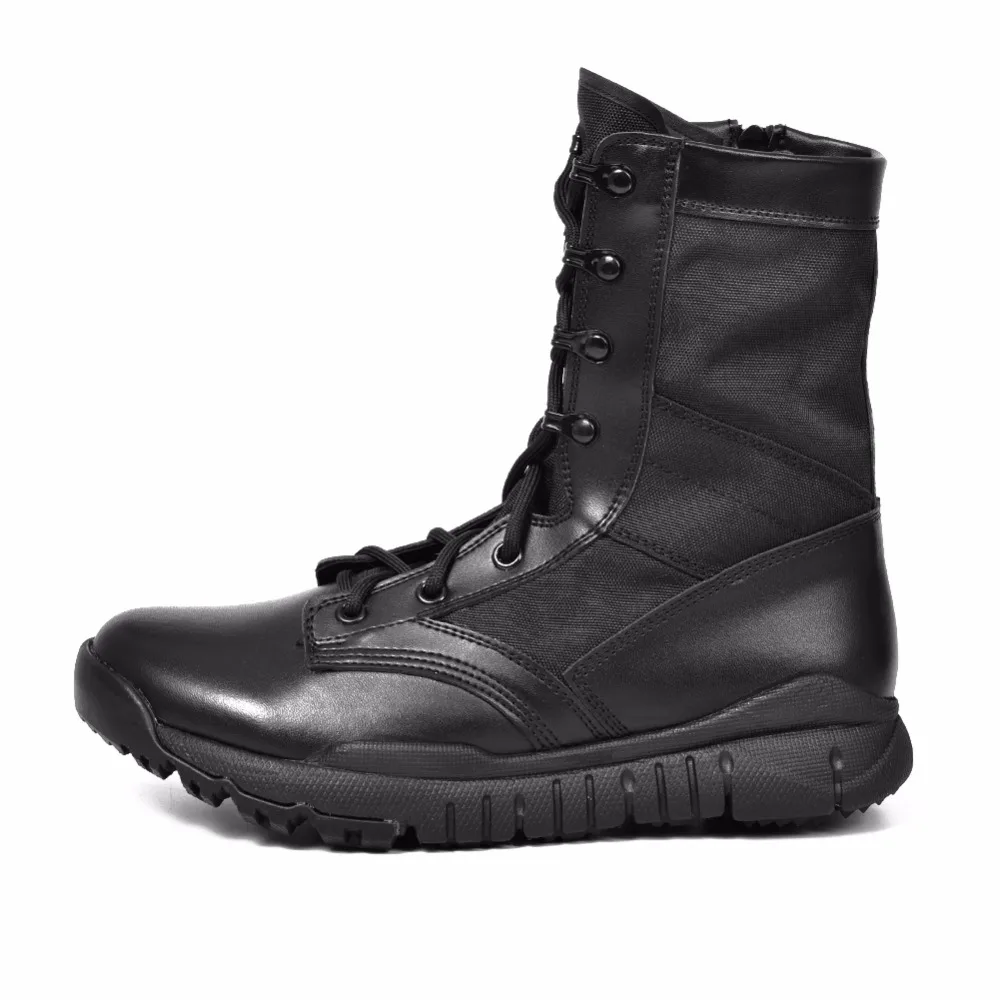 RU ; уличные военные тактические ботинки с боковой молнией; военные ботинки; специальные ботинки для тренировок; ботильоны-дезерты; цвет черный, бежевый
