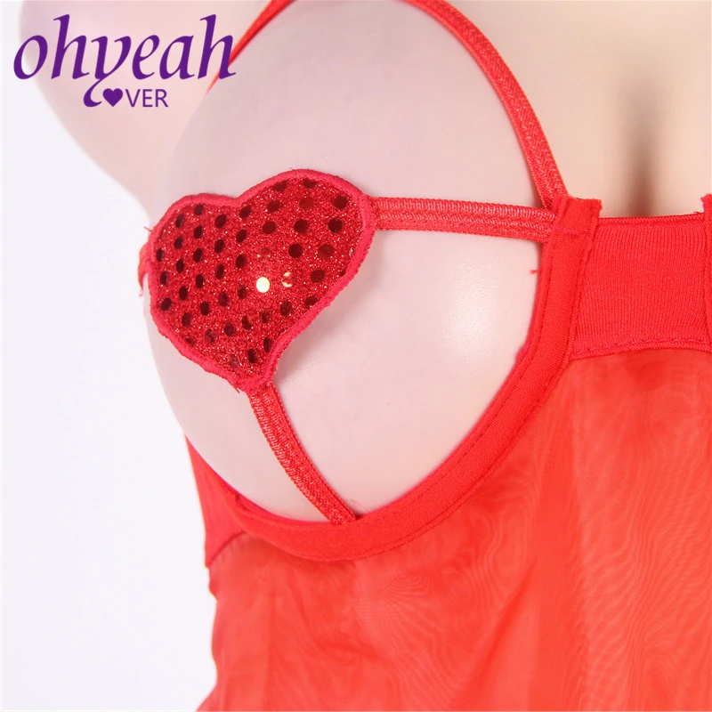 Ohyeahlover Deguisement Femme Ropa Interior Mujer Sex Erotica Red Open Cup Plus Size Babydoll RM70064 Pole Dance Erotic Lingerie Ohyeahlover Deguisement Femme Ropa Interior Mujer Sex Erotica Red Open Cup Plus Size Babydoll RM70064 Pole Dance Erotic Lingerie