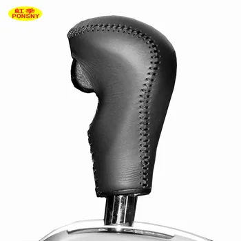 

PONSNY Car Gear Covers Case for HONDA ACCORD 8 Automatic Shift Hand-stitched Genuine Leather Auto Cover