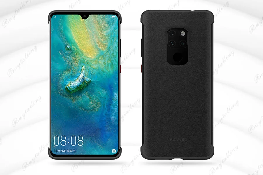 Официальный huawei mate 20 кожаный чехол с высоким качеством pu для задней крышки huawei mate 20 чехол