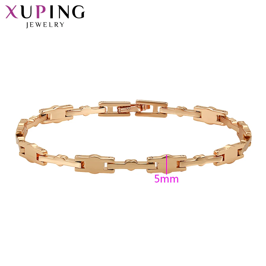 Xuping New Design Luxury Bracelets Charm Vintage Style Bracelets for Women Imitation Jewelry Graduation Gifts S197-76365