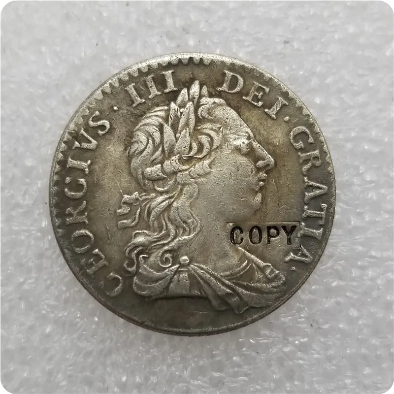 1763 Великобритания Northumberland копия шиллинга памятные монеты-Реплика монеты медаль