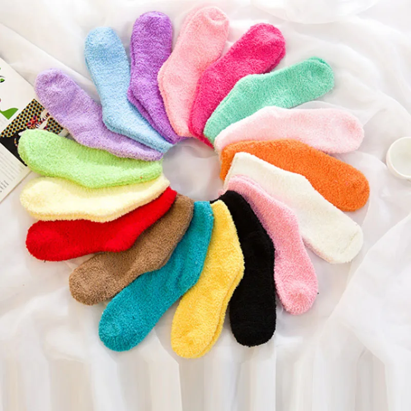 Online Get Cheap Fuzzy Winter Socks -Aliexpress.com Alibaba Group Fuzzy Socks for Women Winter Fluffy Doudou Material Thick Warm Fleece Sleep Socks(China ( - Online Get Cheap Fuzzy Winter Socks -Aliexpress.com Alibaba Group