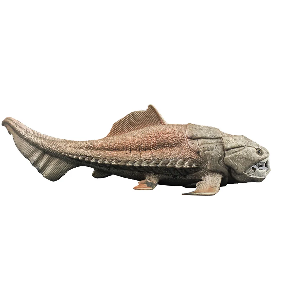 20 см динозавры модель игрушки Dunkleosteus динозавр Рыба украшения фигурки модель игрушки для детей Коллекция Brinquedos