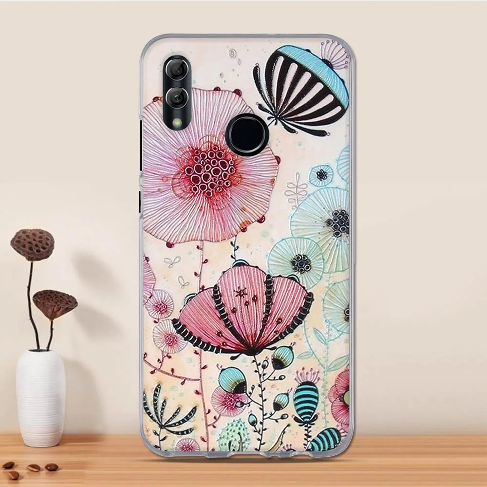 8 Чехол для huawei P Smart, чехол, силиконовый чехол из ТПУ, чехол для huawei Honor 10 Lite, чехол для huawei PSmart, чехол - Цвет: 8