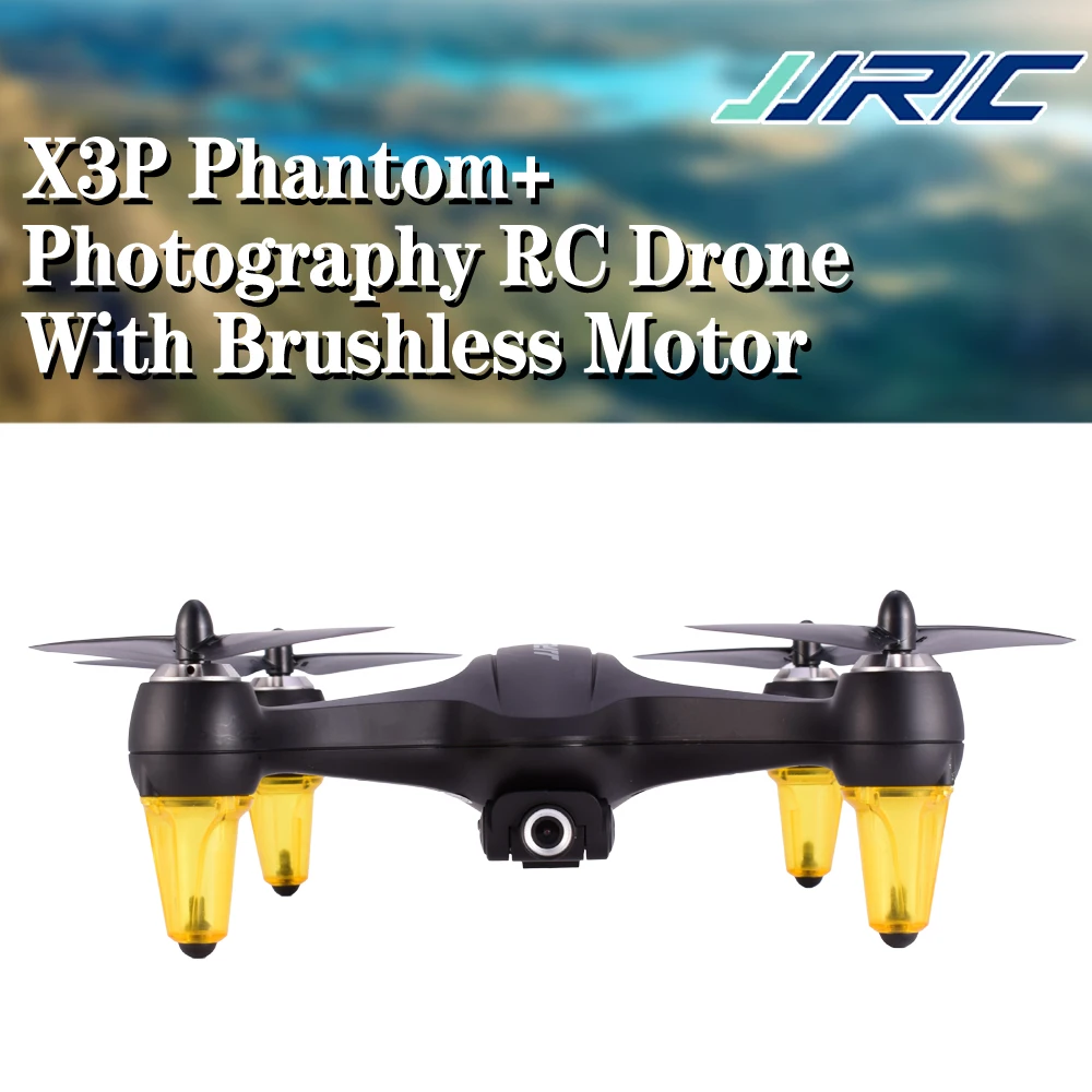 

JJRC X3P Phantom+ Brushless Motor GPS Quadcopter Drone HD 1080P Camera FPV Helicopter One Key Return Follow Me Waypoint Flight