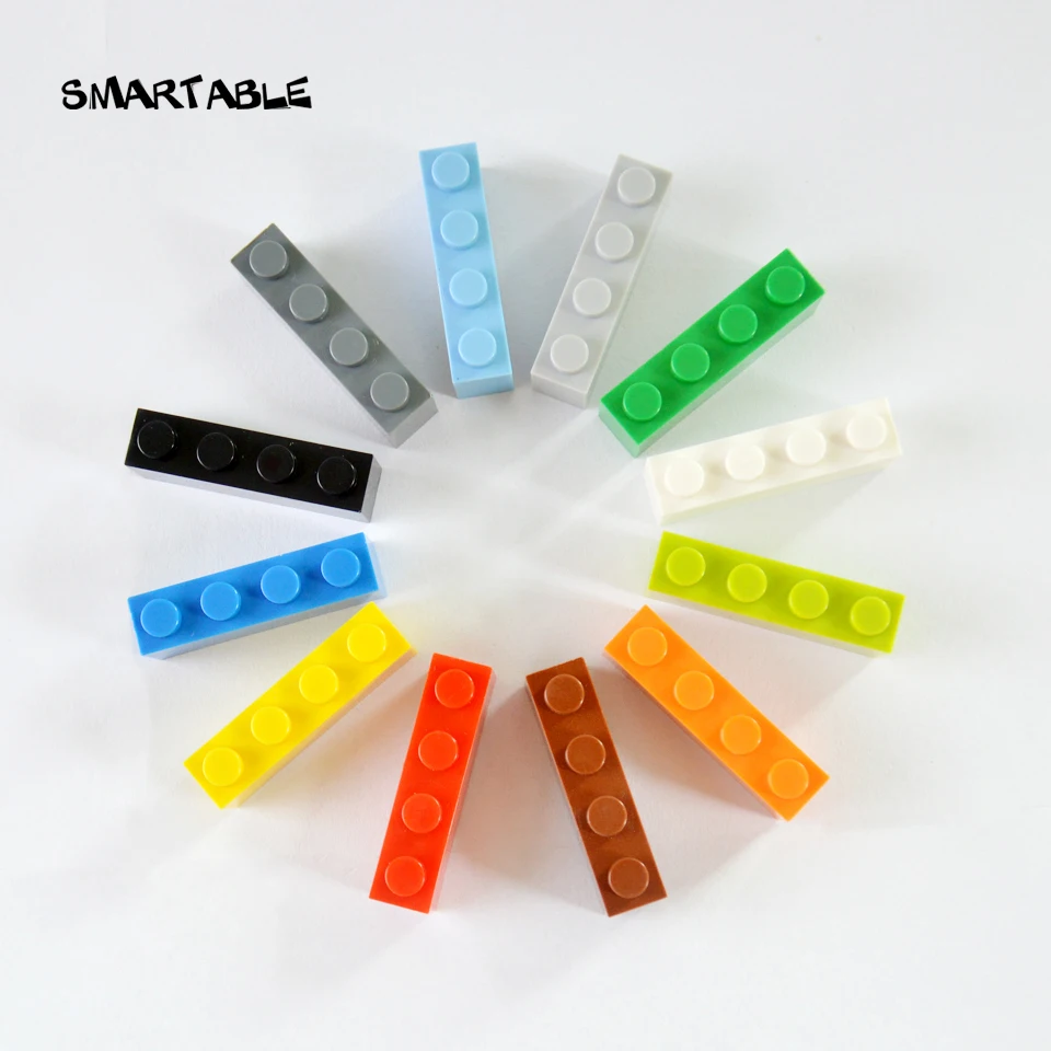 Smartable 1X4 High Bricks Particles Classic Small Building Blocks Parts DIY font b Toys b font