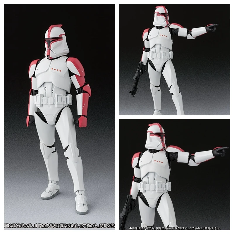 Пленка SHFiguarts Star Wars Clone Штурмовик фасе я II ди Azione del ПВХ Рис игрушки коллекция Modello