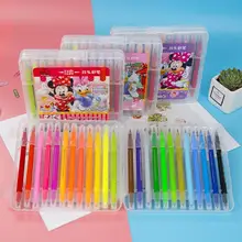 12/18/24/36 Цвет маркер для рисования с двойной головкой воды Цвет кисть для рисования канцелярские двойной наконечник пера эскиз маркеры манги