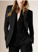 Women Evening Pant Suits Fashion Custom Made Women Tuxedos For Peaked Lapel Suits One Button Three