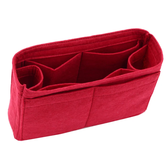 For LV Multi Pochett Make up Organizer Felt Cloth Handbag Insert Bag Travel  Inner Purse Portable Cosmetic Bags - AliExpress