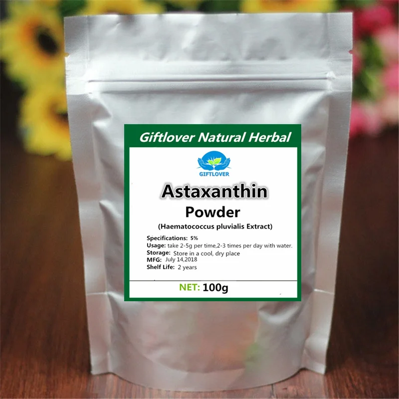 Food Grade 5 Astaxanthin Extract Powder,For anti aging anti cancer