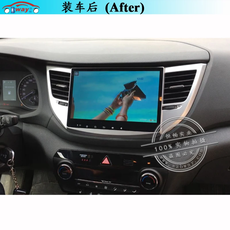 Perfect Bway 10.2" car Radio for 2015 HYUNDAI IX35 New Tucson android 7.0 car dvd player with bluetooth,GPS,SWC,wifi,Mirror link,DVR 5