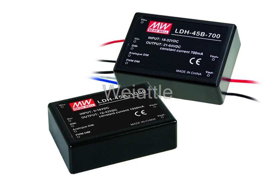 MEAN WELL оригинальный LDH-45B-700W 21 ~ 64VDC 700mA meanwell LDH-45B 44 8 Вт DC-DC светодиодный драйвер |