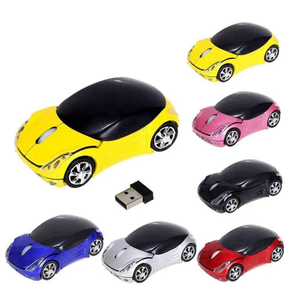 

Fashion Model Mouse 2.4GHz 1200DPI Car Shape Wireless Optical Mouse USB Scroll Mice for Tablet Laptop Computer Gaming Mouse # ZC