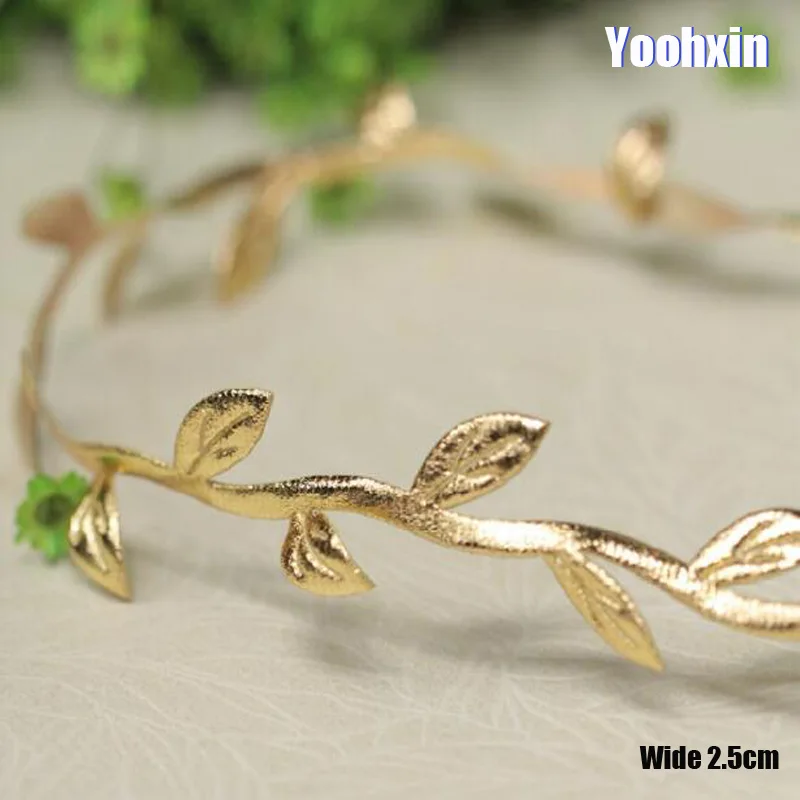 

2.5CM Wide HOT Embroidery Gold silver leaf flower lace fabric trim ribbon DIY sewing applique collar wedding dress guipure decor