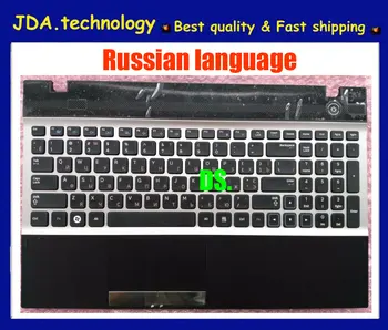 

Wellendorff New/orig RU palmrest for samsuang NP300V5A 305V5A 300V5A NP305V5A Russian keyboard upper cover BA75-03317D