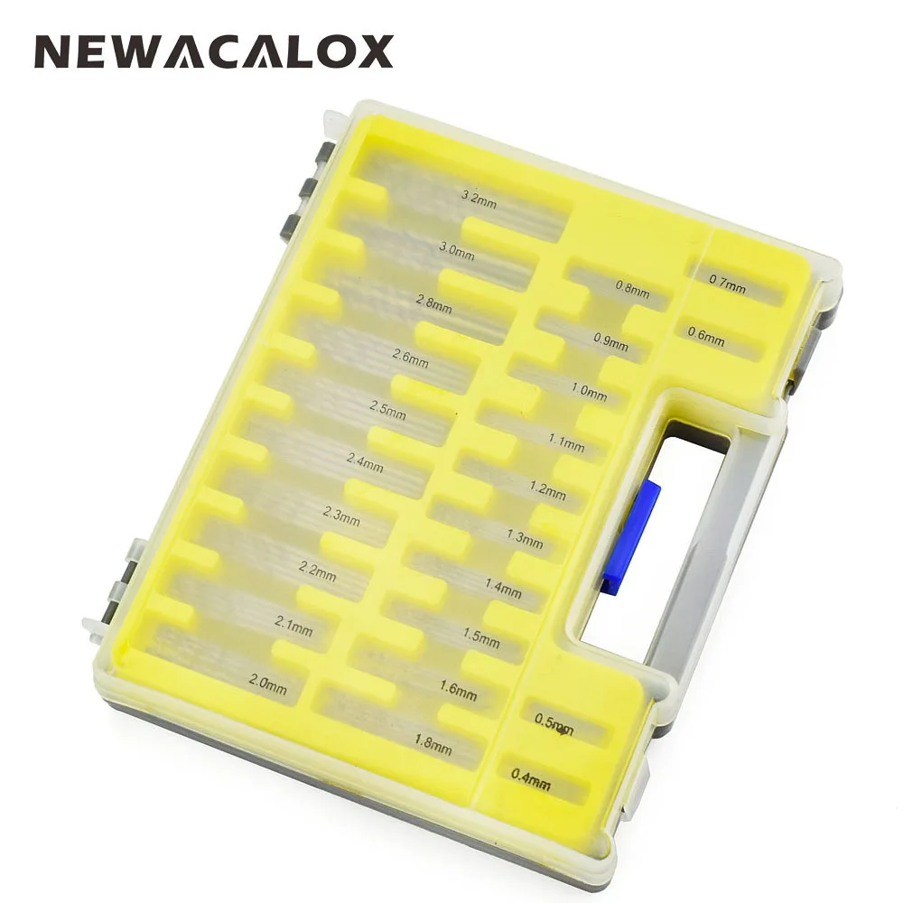 NEWACALOX 24 размеры Мини Micro высокой точности Скорость Сталь сверло Twist Наборы
