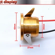 10 шт./лот 3 Вт Мини светодиодный светильник со звездами, светодиодный светильник для шкафа, Мини светодиодный светильник 85-265 в CE ROHS потолочный светильник