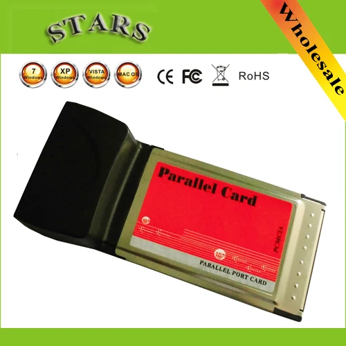 Ноутбук параллельный порт карты pcmcia карта параллельного порта DB25 принтера LPT для