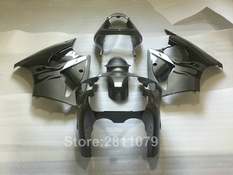 Литье под давлением Бесплатная Настройка обтекателя комплект для Kawasaki Ninja ZX6R 00 01