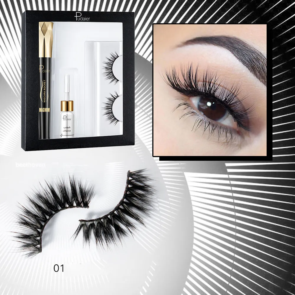 Buy Eyelash Glue Remover Mascara Kits Set Black False