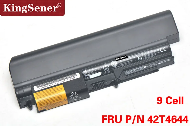 KingSener ячеечная новая Батарея для lenovo ThinkPad T400 R400 T61 T61p R61 R61i 1" 42T4644 42T4531 42T4677 42T5232 10,8 V 85WH