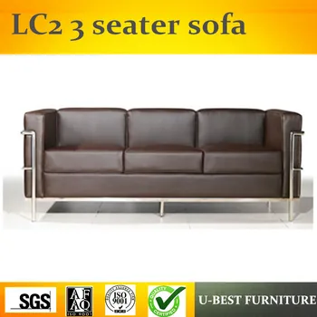 U Best Living Room Leisure Furniture Replica Le Corbusier Lc2 Sofa Set Stainless Steel Lounge Furniture 1 3 Seater Buy At The Price Of 6 00 In Aliexpress Com Imall Com