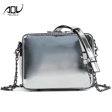 AOU модная сумка-мессенджер bolsa feminina сумки на плечо для женщин 2018 через плечо маленькие сумки кошелек черный золотой серебряный мешок основной сумки для женщин 2018 сумки женские через плечо женские