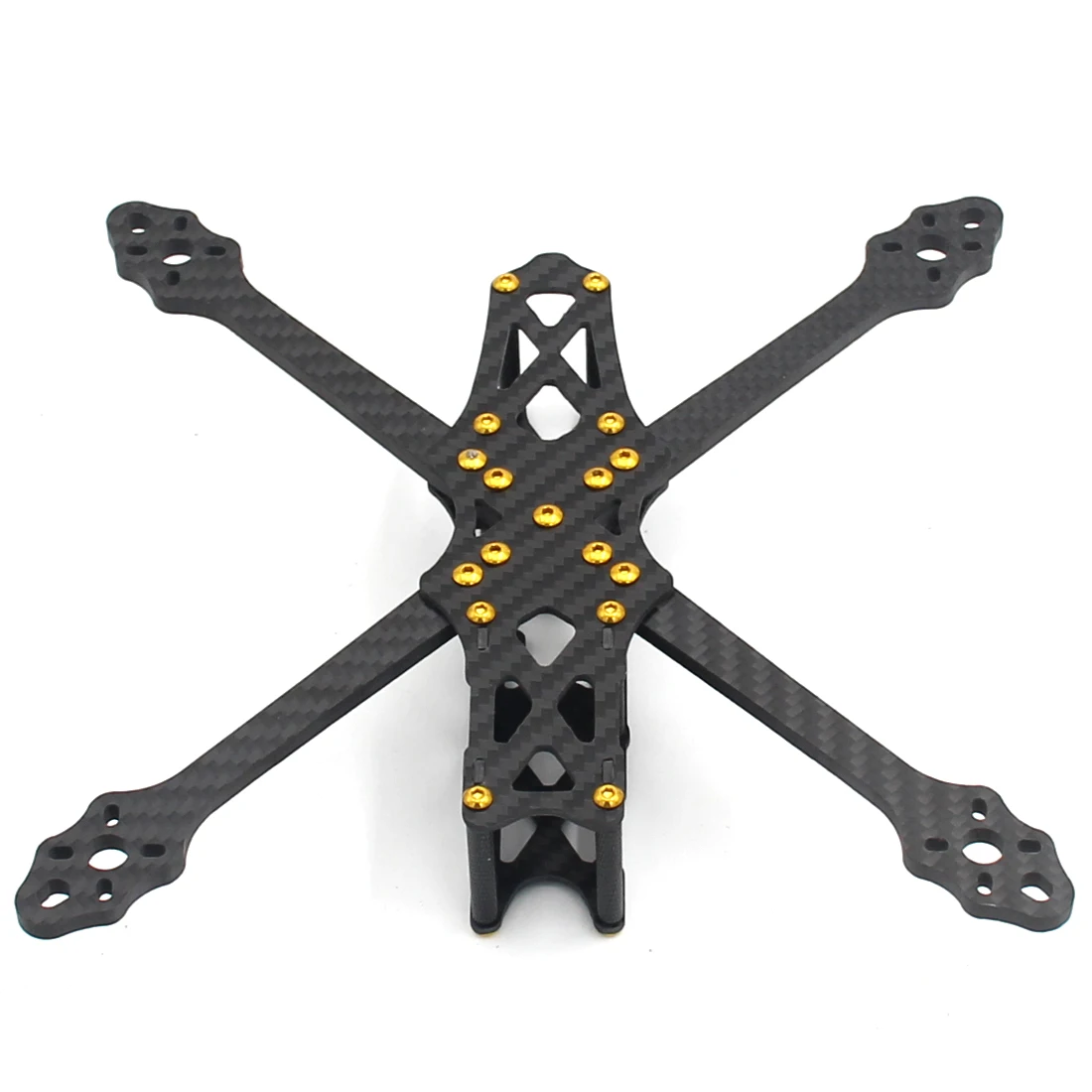 Комплект с золотыми алюминиевыми винтами Johnny 5 дюймов 225 мм для FPV Racing Quadcopter|Детали