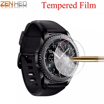 

Gear S3 frontier Tempered Glass For Samsung Gear S3 Classic Screen Protector Film Anti-Shock Smart Watch Protective Films