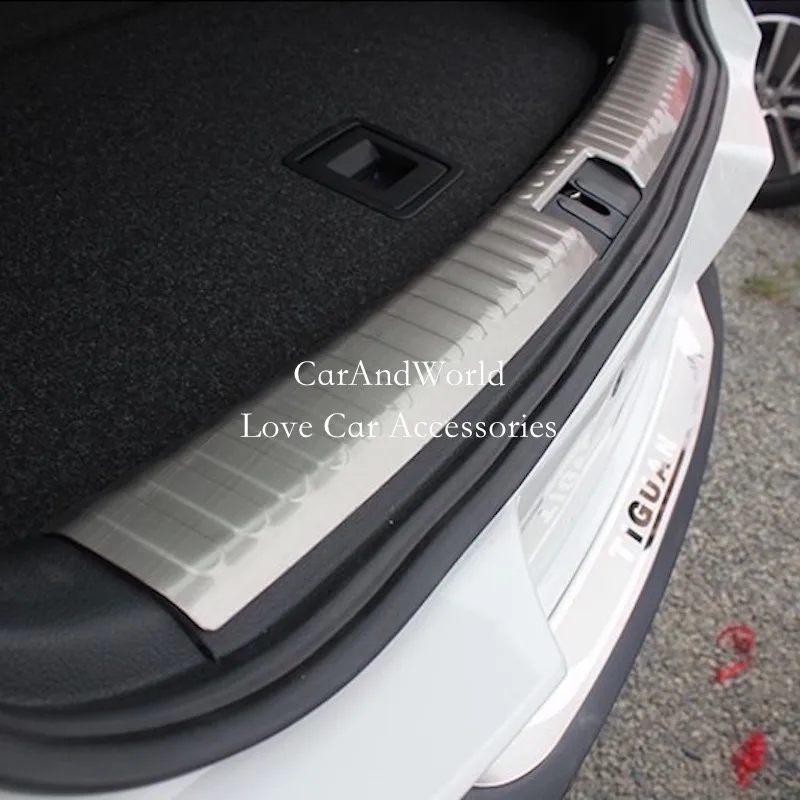 

Защитная накладка на задний бампер для VW Volkswagen Tiguan 2010-2015